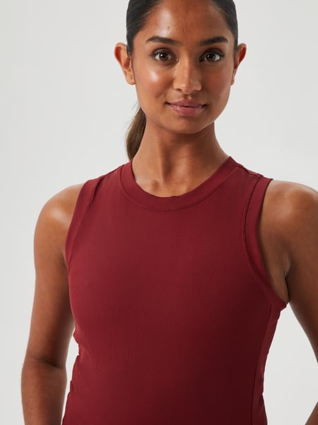 Björn Borg Ace Rib Tank Pocket Rød, L
