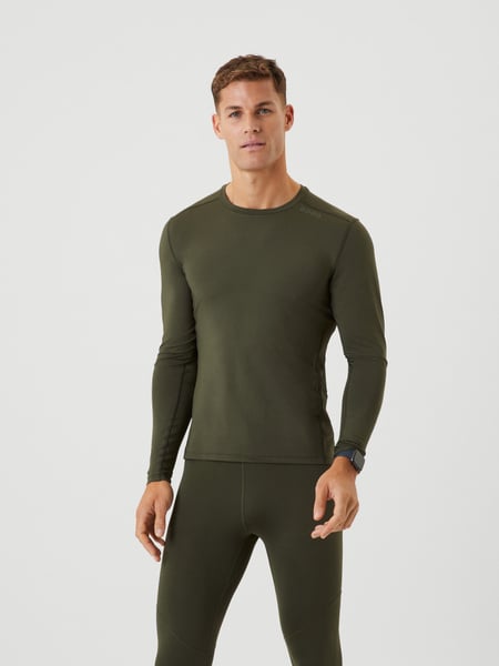 Björn Borg Borg Long Sleeve Tech T-shirt Grøn, M