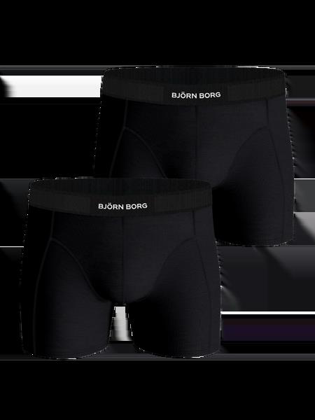 Björn Borg Lyocell Boxer 2-pack Sort, XS