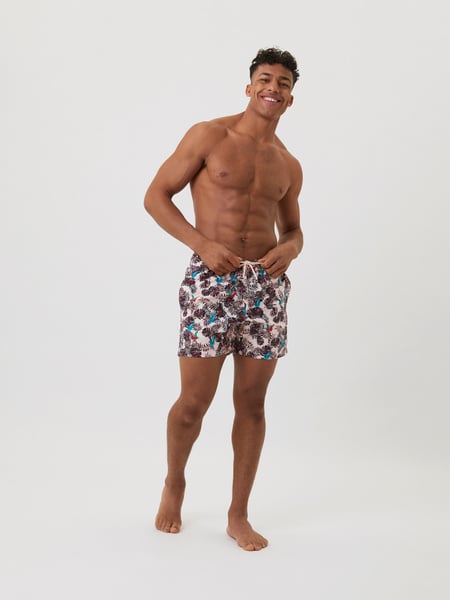 Björn Borg Borg Print Swim Shorts Pink, S