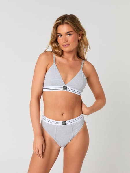 Björn Borg Core Original Triangle Bra Grå, XL