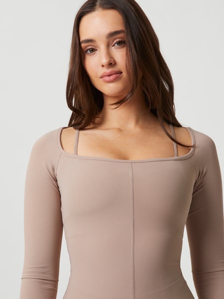 Björn Borg Studio Ballerina Long Sleeve Beige, XS
