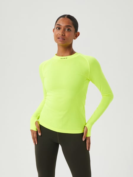 Björn Borg Borg Running Seamless Mock Neck Gul, SM