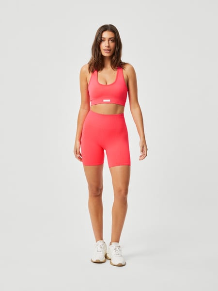 Björn Borg Studio Seamless Rib Shorts Pink, L