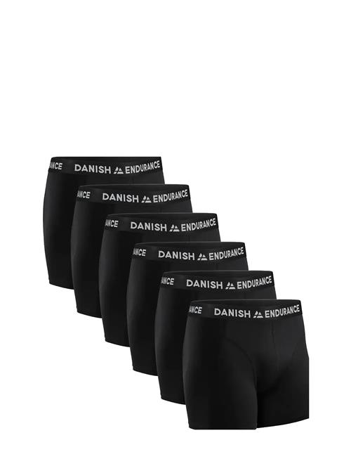 Men's Classic Trunks 6-Pack Danish Endurance Black