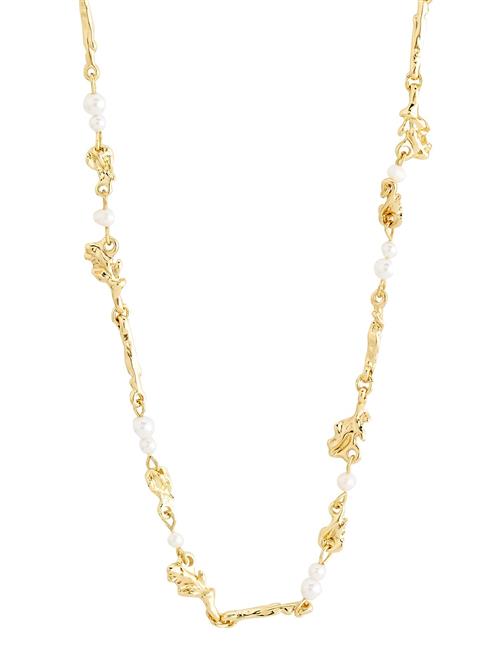 Sloan Pearl Necklace Pilgrim Gold
