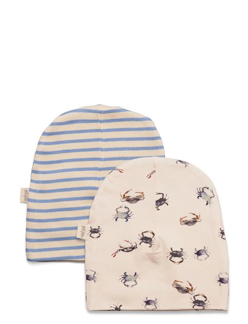 Beanie Hat 2 Pack Petit Piao Beige