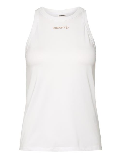 Essence Mesh Singlet W Craft White