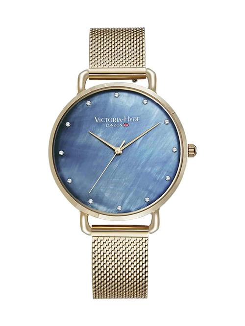Victoria Hyde Analogt ur 'Chesil beach'  koboltblåt / guld