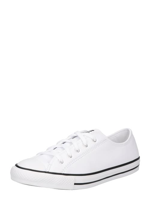 Se CONVERSE Sneaker low 'Chuck Taylor All Star Dainty OX'  sort / hvid ved About You