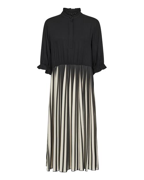 CULTURE Kjole 'Cesseli Carly'  beige / sort
