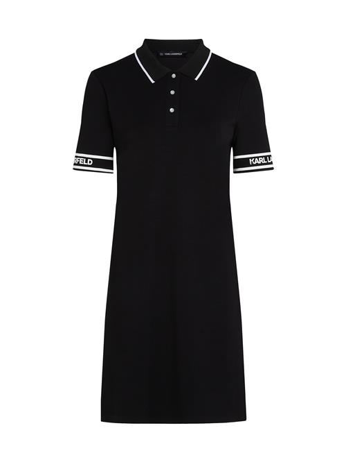 Se Karl Lagerfeld Blusekjole  sort / hvid ved About You