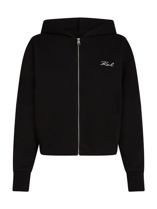 Karl Lagerfeld Sweatjakke  sort