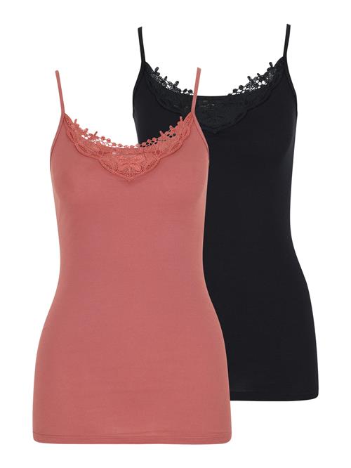 Only Tall Overdel 'ONLKIRA'  magenta / sort