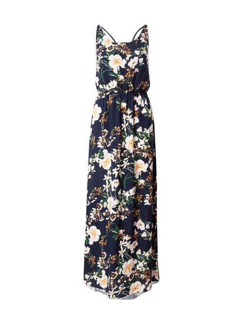 Hailys Sommerkjole 'Do44ris'  navy / smaragd / orange / hvid