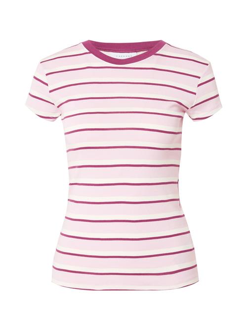 TOPSHOP Shirts  pastelpink / mørk pink / hvid