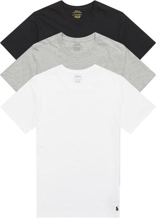 Se Polo Ralph Lauren 3-pack Crew Neck T-shirt ved Kaufmann