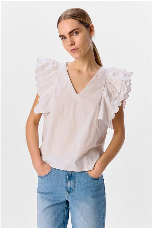 Hope Papaya Nour S/S Top - Sandhvid - 40 - Object