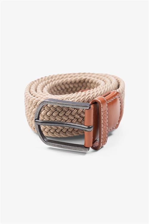 Elastisk Bælte - Khaki - 105-cm - TeeShoppen