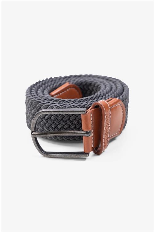 Elastisk Bælte - Grå - 115-cm - TeeShoppen