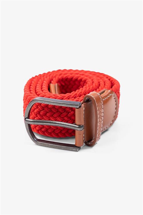 Elastisk Bælte - Rød - 85-cm - TeeShoppen