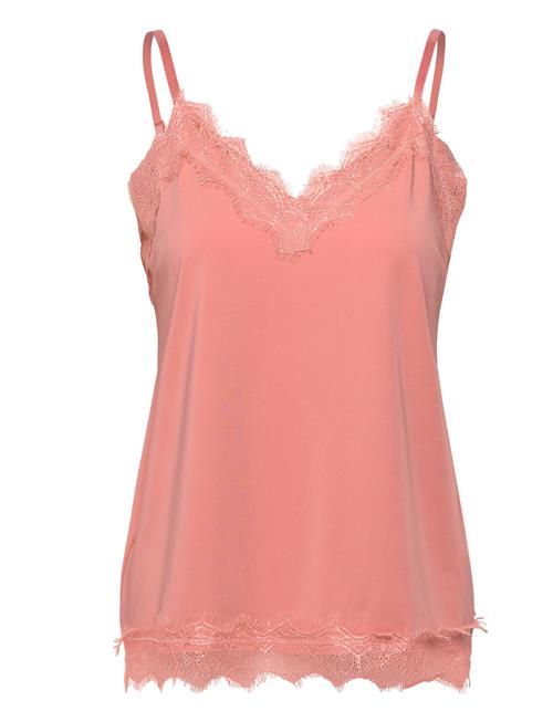 Top From Freequent In A Light Material. The Top Has A Simple Silhouette With Nar FREE/QUENT Pink