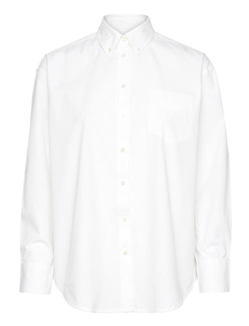 Relaxed Bd Luxury Poplin GANT White
