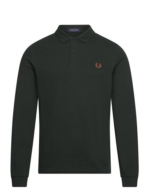 L/S Plain Fp Shirt Fred Perry Green