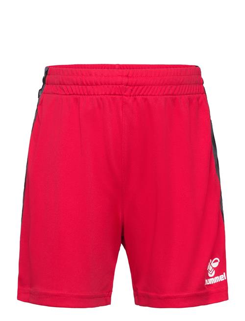 Se Hmlauthentic Pl Shorts Kids Hummel Red ved Booztlet
