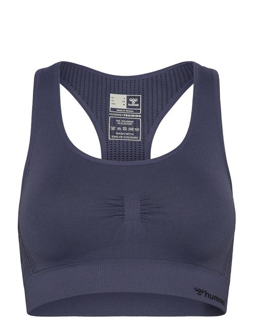 Hmlmt Shaping Seamless Sports Top Hummel Navy