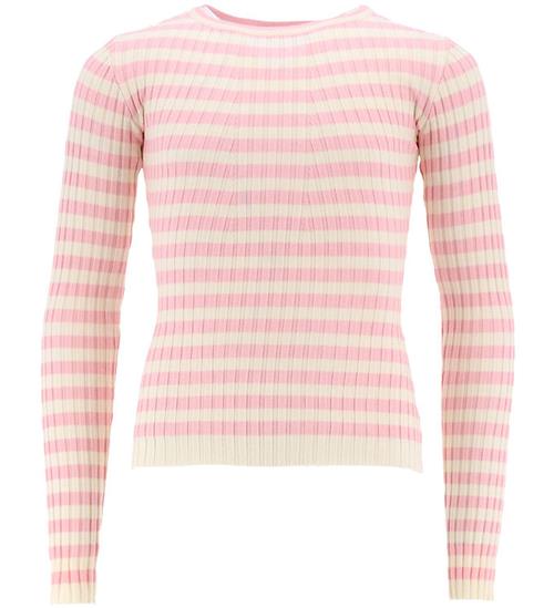 Hound Bluse - Strik - Stripe Knit - Light Pink