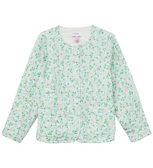 Vero Moda Girl Cardigan - VmIris - Quiltet - Cloud Dancer/Ditsy