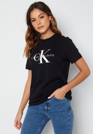 Calvin Klein Jeans Core Monologo Regular Tee Black XXS