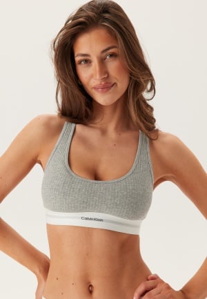 Calvin Klein Lightly Lined Bralette P7A Grey Heather XS