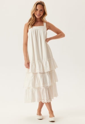 VERO MODA Vmpeach Sl 7/8 DRESS DRESS DRE Cloud Dancer XS