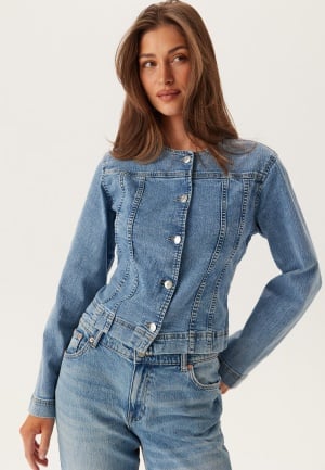ONLY Onlgina Tailored Jacket Dnm Light Blue Denim XS