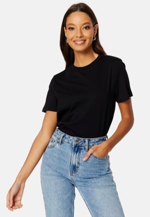 SELECTED FEMME Slfessential SS O-Neck Tee Black M