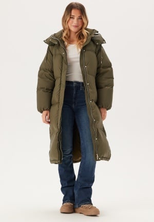 GANT Full Length Down Coat Dark Cactus M