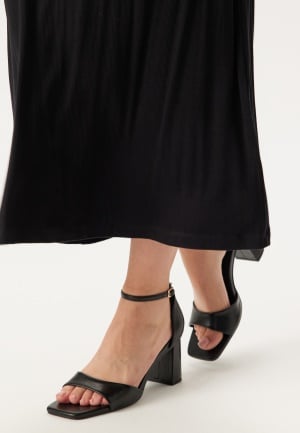 BUBBLEROOM Mid Heel Sandal Black 37