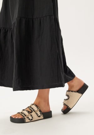 Steve Madden On Deck Sandal Natural Raffia 37