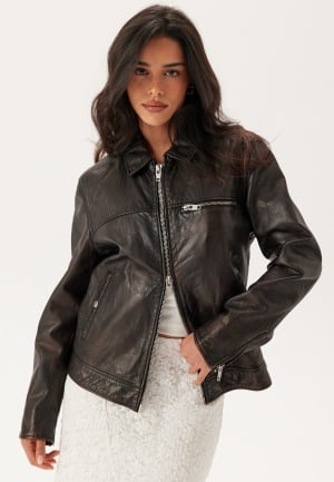 ROCKANDBLUE Starling Jacket Antique Brown Rubb Off 36