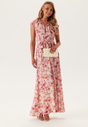 Ida Sjöstedt Jacqueline Dress Coral Florals 40