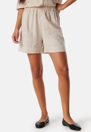 ONLY Onltokyo Linen Blend Shorts Moonbeam XS