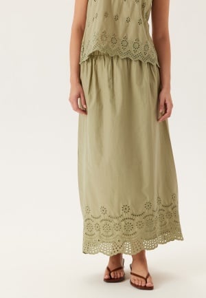ONLY Onllou Life Emb Long Skirt Elm M