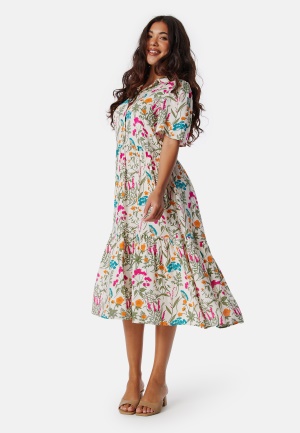 VILA Vikaty S/S shirt dress Patterned 40