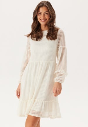 ONLY Onlnaja L/S Baloon Dress Cloud Dancer XL