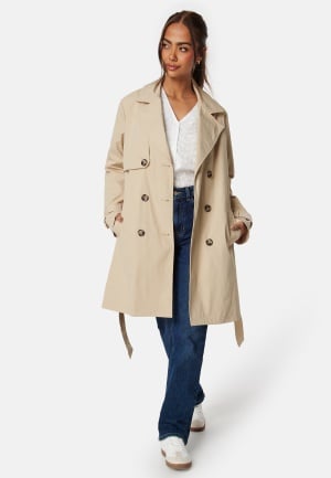 Happy Holly Pamela Trenchcoat Light beige 52/54