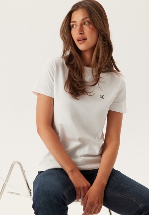 Calvin Klein Jeans Archive Jersey Crew Tee  Yaa Brilliant White XL