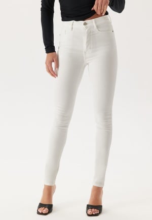 BUBBLEROOM High Full length Superstretch Jeans White 46