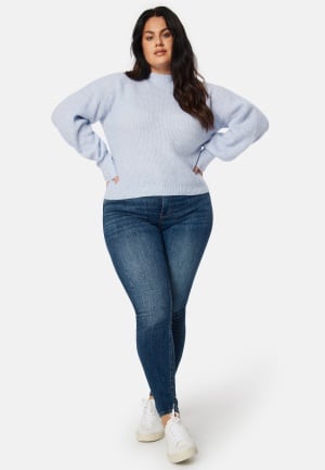 Happy Holly Amy Push Up Jeans Medium denim 34S